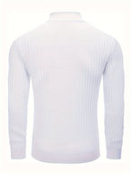 R&B | Rollkragenpullover Waffelstrick Polyester-mix