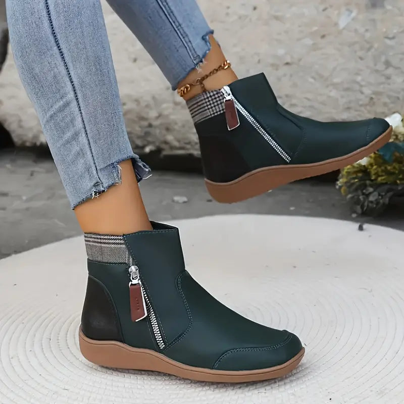 Orthopädische Premium-Stiefel mit Reißverschluss