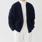 R&B | Herren Strickjacke mit Reißverschluss