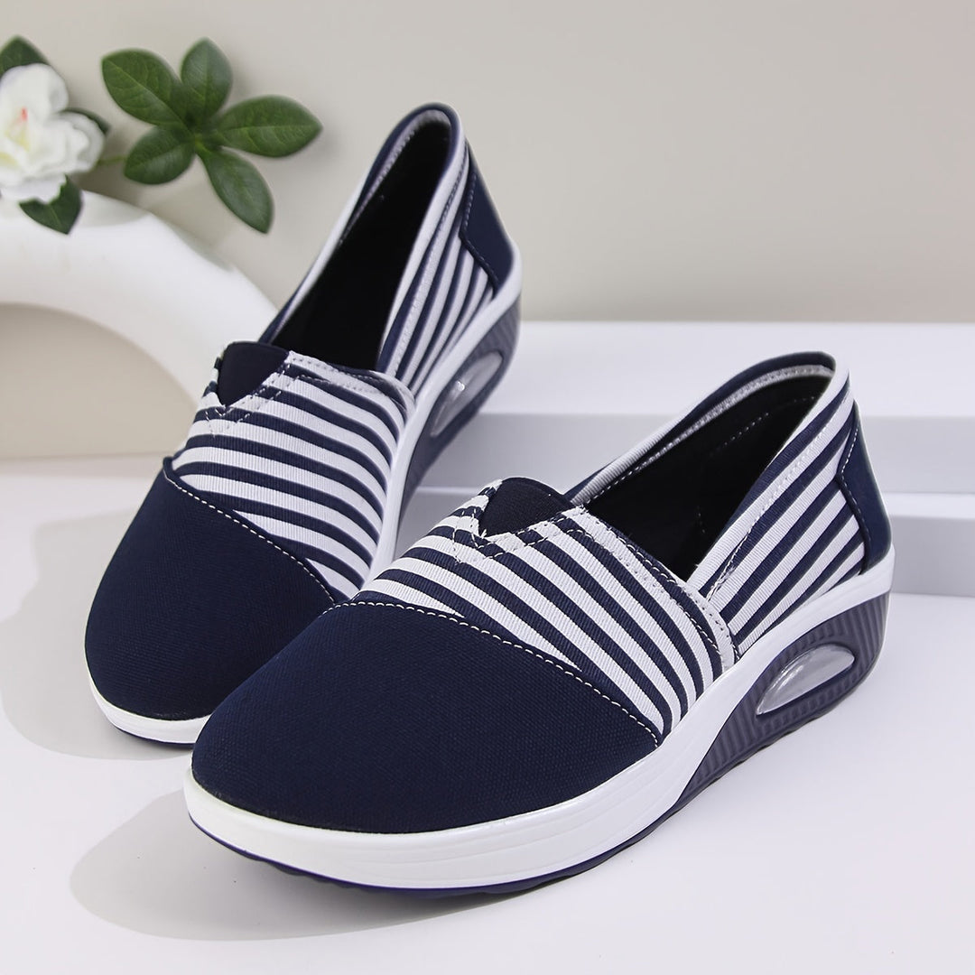 Gestreifte orthopädische Schuhe R&B R&B