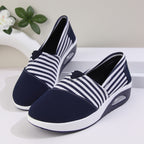 Gestreifte orthopädische Schuhe R&B R&B