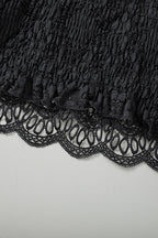 R&B | V-Ausschnitt Spitze Cropped Cami
