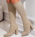 Elegante Kniehohe Damenstiefel R&B