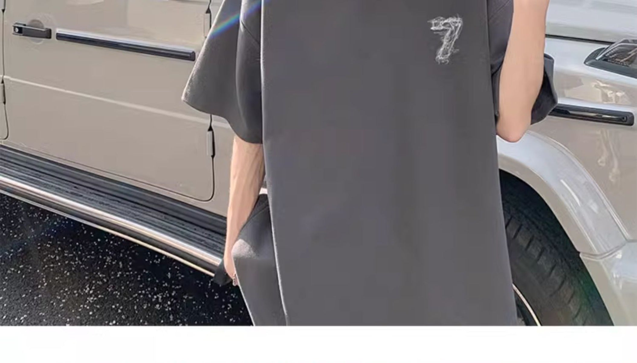 R&B | Lockeres T-Shirt in Übergröße für Männer