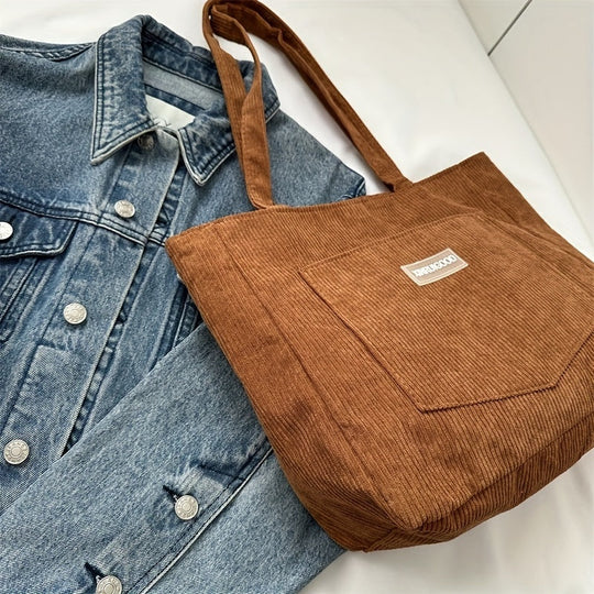 Elegante Damen Cordstoff Tasche | R&B