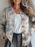 R&B | Zarte Musterjacke