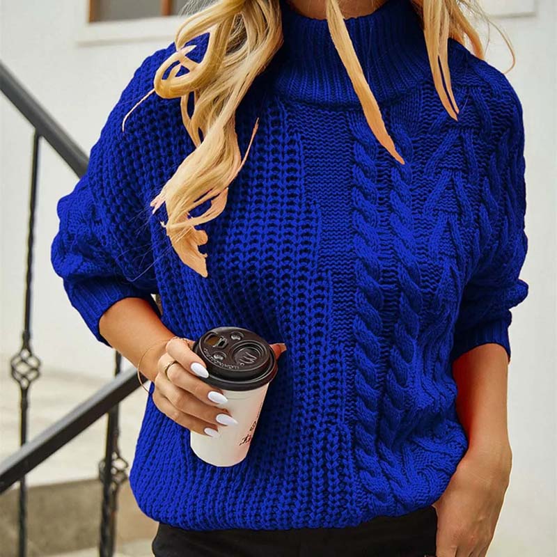 R&B | Zopfmuster Strickpullover im Klassischen Design