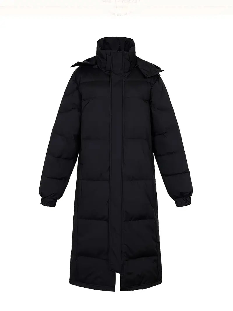 R&B | Warme Lange Gesteppte Winterjacke für Männer