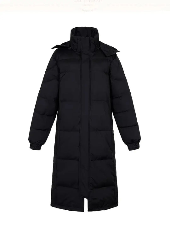 R&B - Warme Lange Gesteppte Winterjacke für Männer