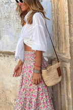 R&B | Sommer Lange Röcke Boho Print