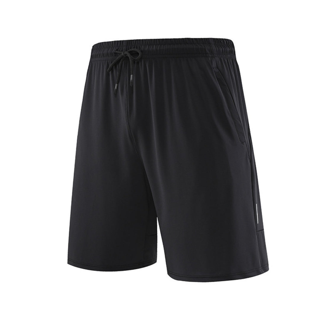 R&B | Schnelltrocknende Sportshorts mit reflektierendem Streifen