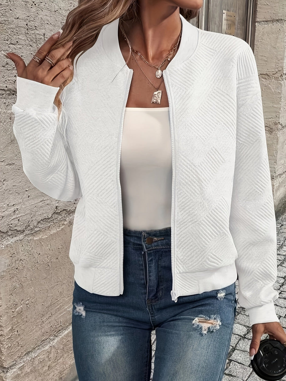 R&B | Damen Zip-Up Jacke