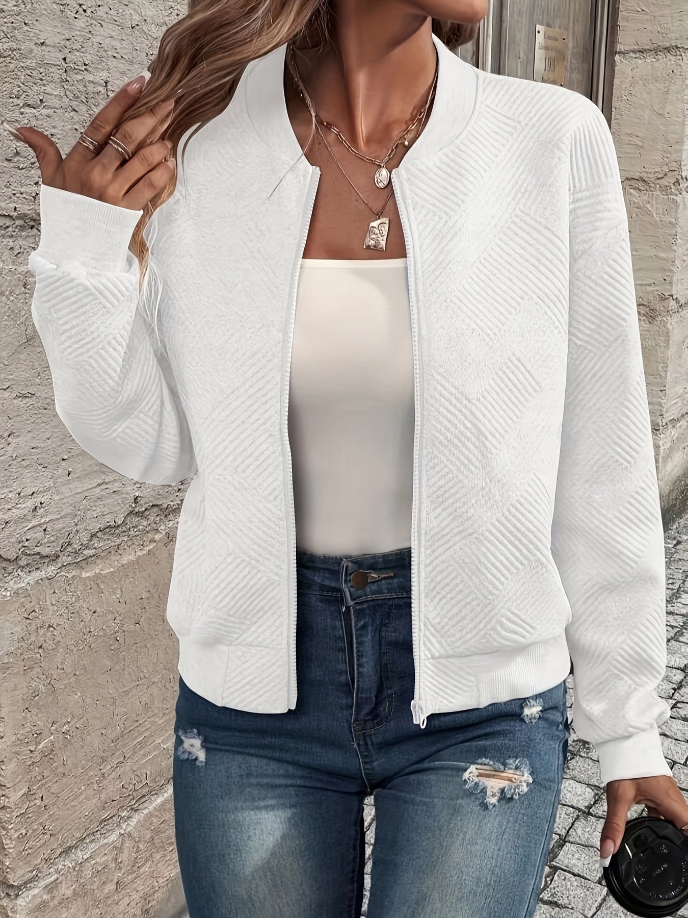 R&B | Damen Zip-Up Jacke