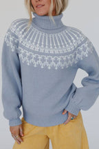R&B | Weihnachts Verdickte Rollkragen Langarm Gestrickter Pullover