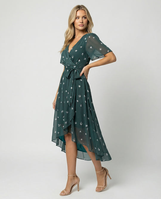 R&B | Midi Kleid mit Stilvollem
