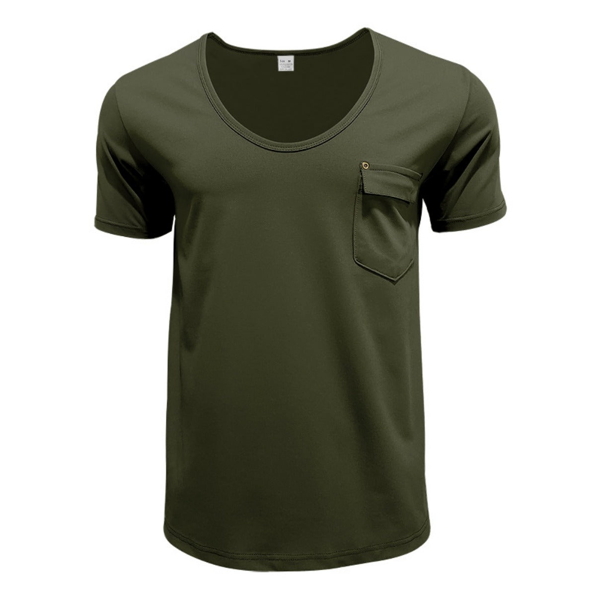 R&B | T-Shirt mit V-Ausschnitt in Übergröße