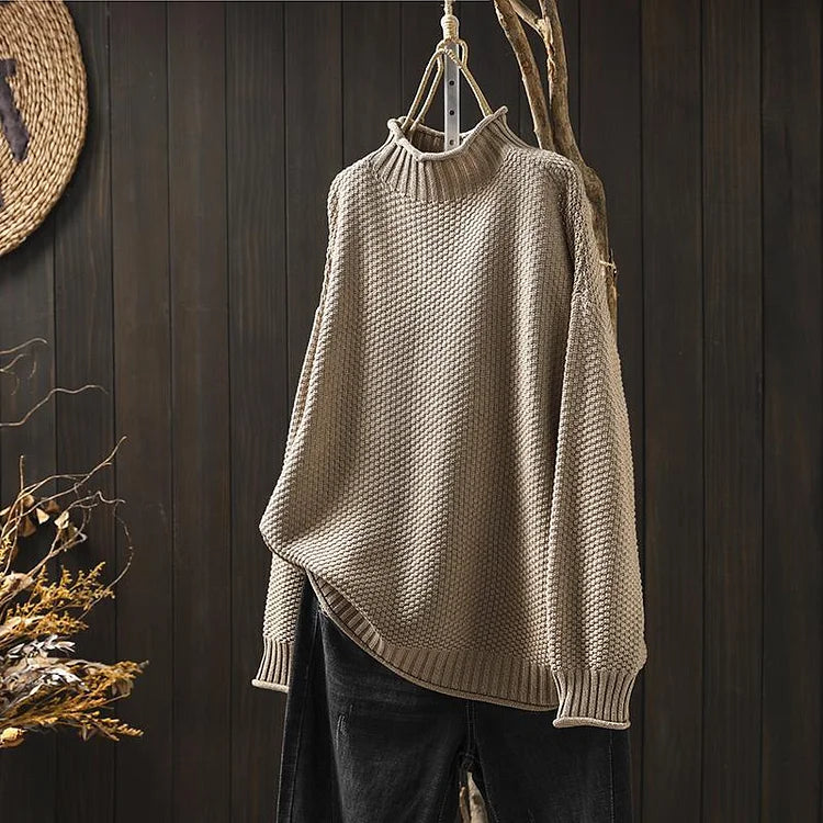 R&B | Strickpullover mit Rollkragen