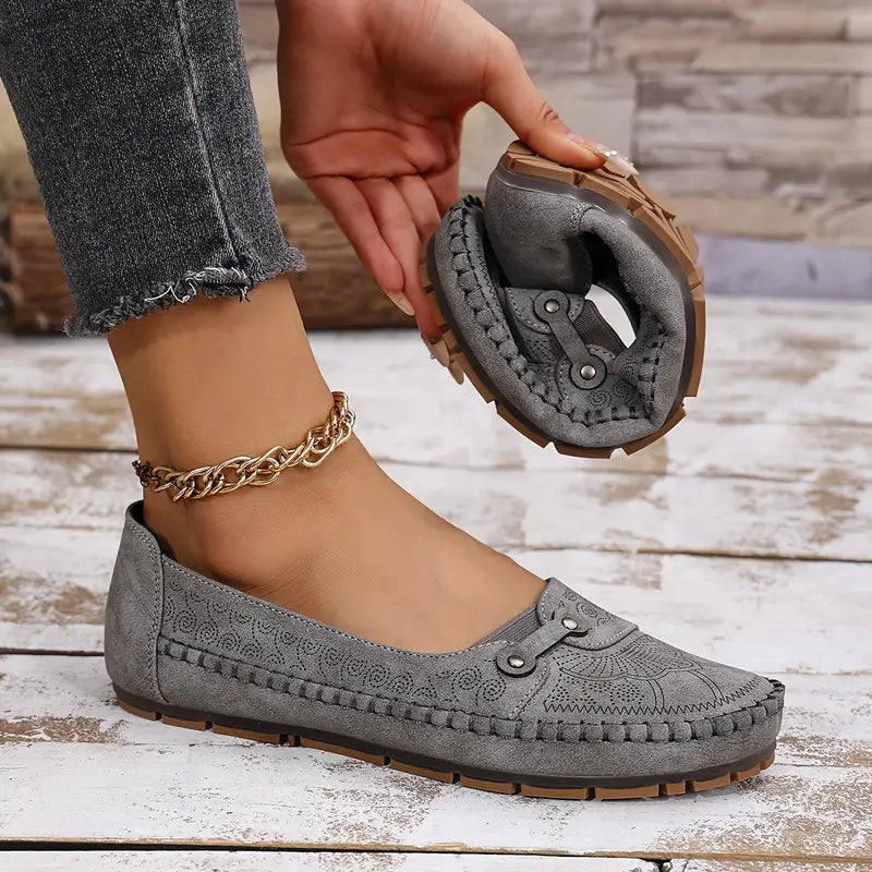 Damen-Lederschuhe, rutschfest & weich R&B R&B