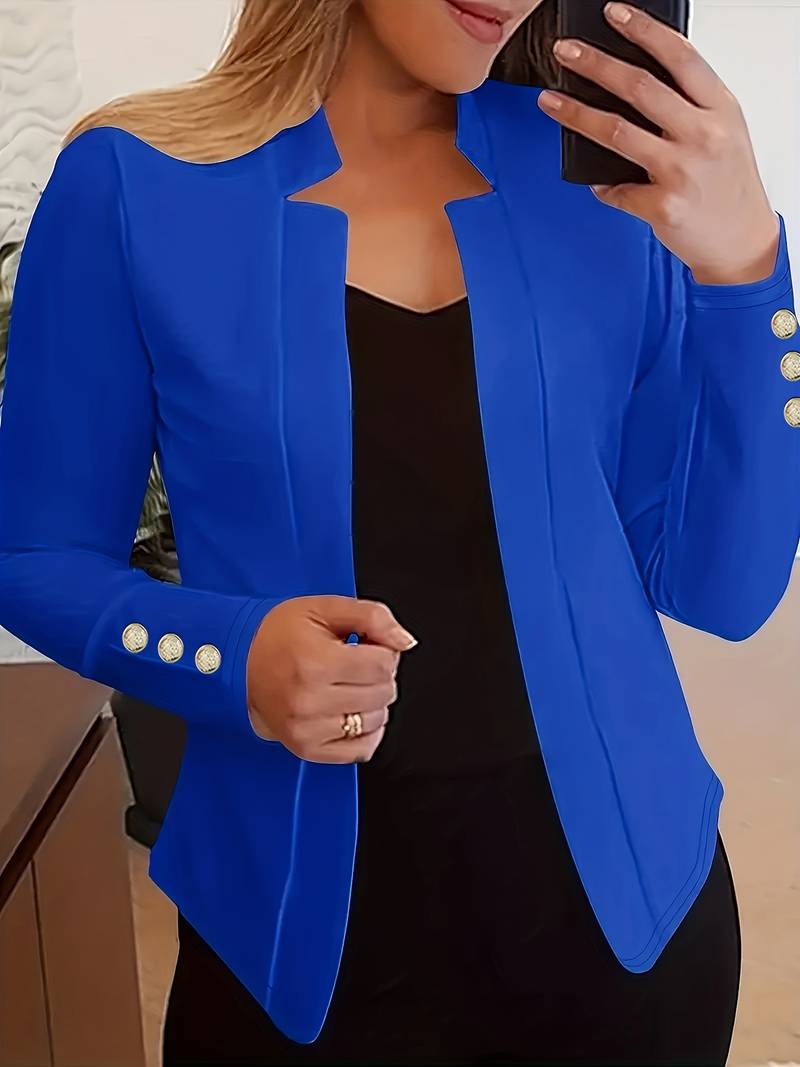R&B | Freizeit Damen Blazer Mit Knöpfen
