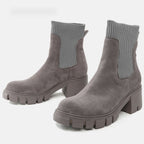 Elegante Wildleder-Winterschuhe für Damen R&B