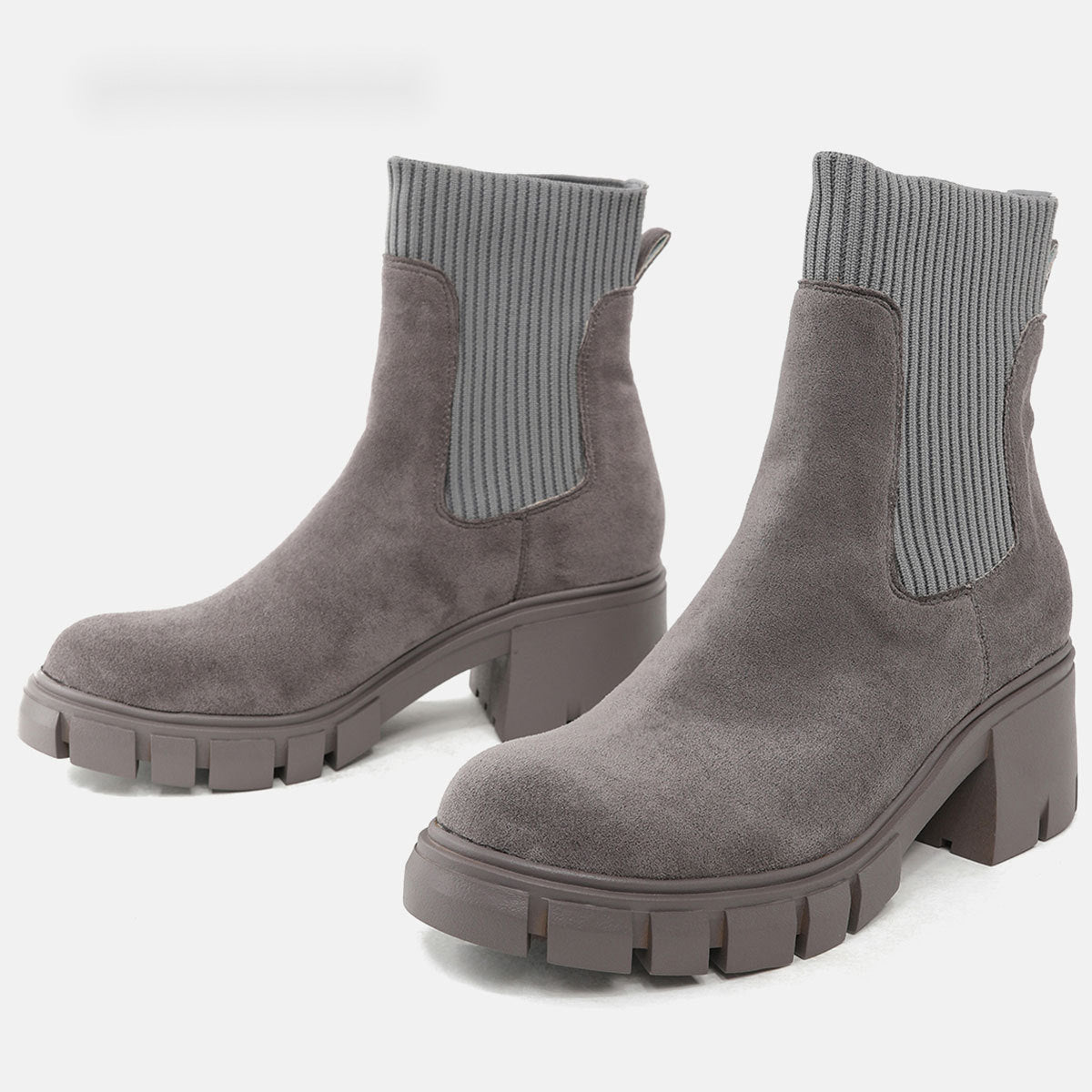 Elegante Wildleder-Winterschuhe für Damen R&B