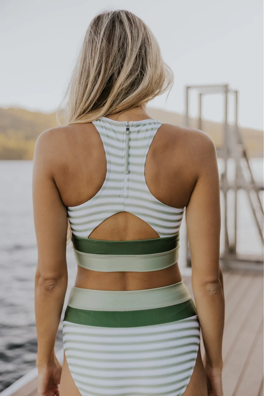 R&B | Floral Racerback Vorteilhaft Bikini Set