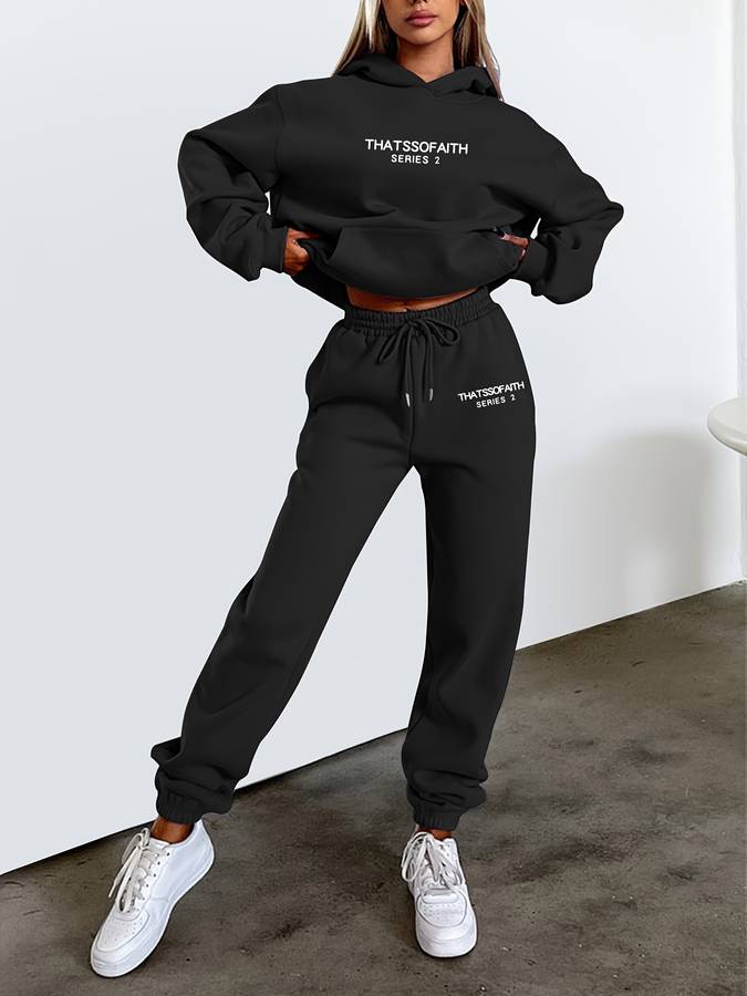 R&B | Zweiteiliges Loungewear Satz mit Print