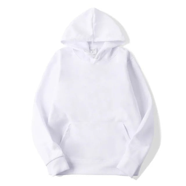 R&B | Unifarbener Kapuzenpullover Aus Baumwolle Für Frauen