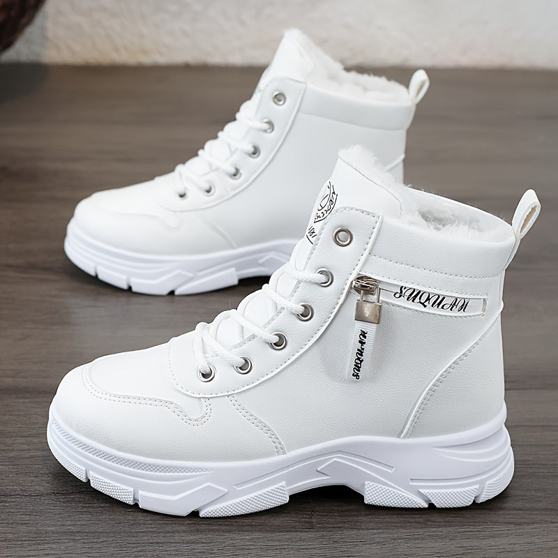 R&B | Festliche Winter Freizeit Sneakers für Damen | Ideal für den Winter