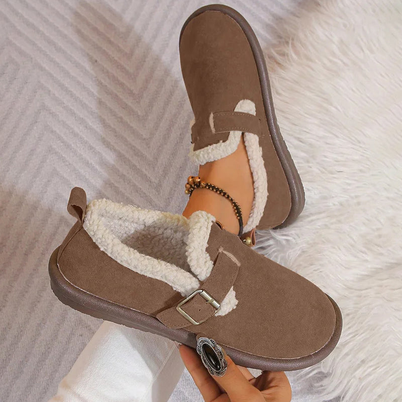 Warme und bequeme flache Schuhe R&B