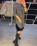 R&B | Stilvolles Kleid mit Leopardenmuster