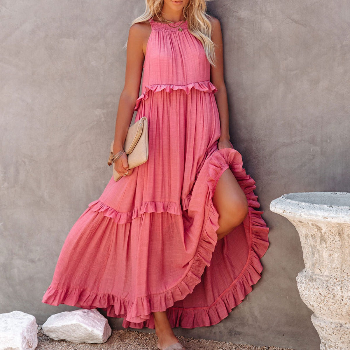 R&B | Langes Kuchenkleid Kleid