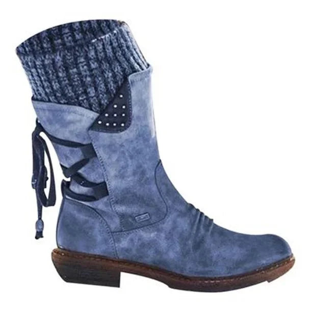 R&B | Modische Winterstiefeletten Zum Schnüren
