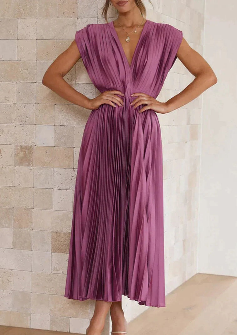 R&B | Elegantes Maxikleid Aus Leichtem Stoff