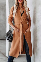 R&B | Krawatten Revers Karten Strickjacke