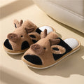 R&B | Bequeme Damen Hausschuhe mit Tiermuster