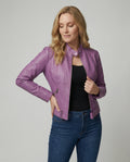 R&B | Edle Leder Jacke Damen