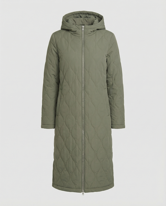 Warmer Gesteppter Daunenmantel Damen