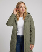Warmer Gesteppter Daunenmantel Damen