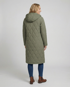 Warmer Gesteppter Daunenmantel Damen