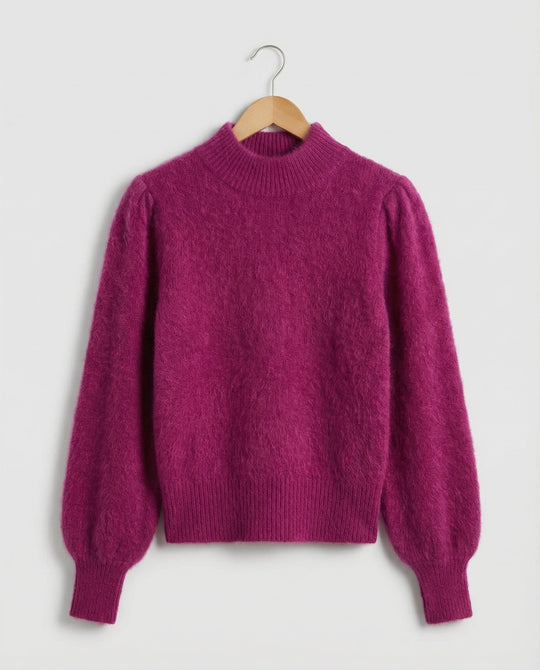 Vintage Angora Pullover Damen | R&B