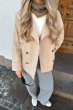 R&B | Kurzer Trenchcoat für Die Übergangszeit
