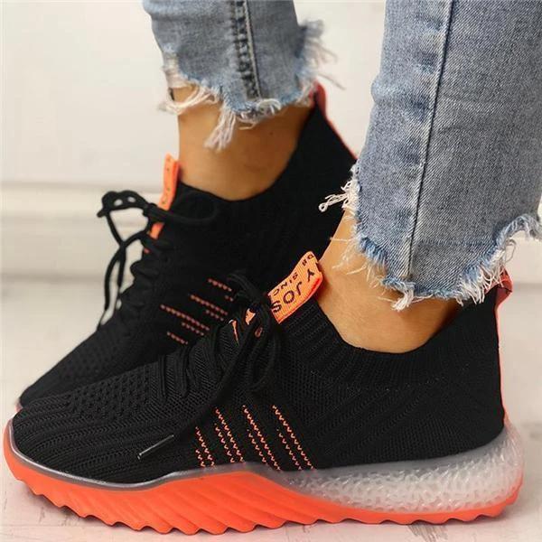 Atmungsaktive lässige Mesh-Sneakers R&B