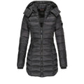R&B | Steppjacke mit Kapuze und Schmalem Schnitt