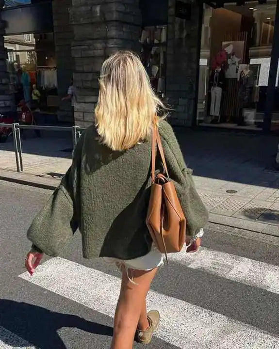 R&B | Weicher Oversized Strickpullover Für Damen