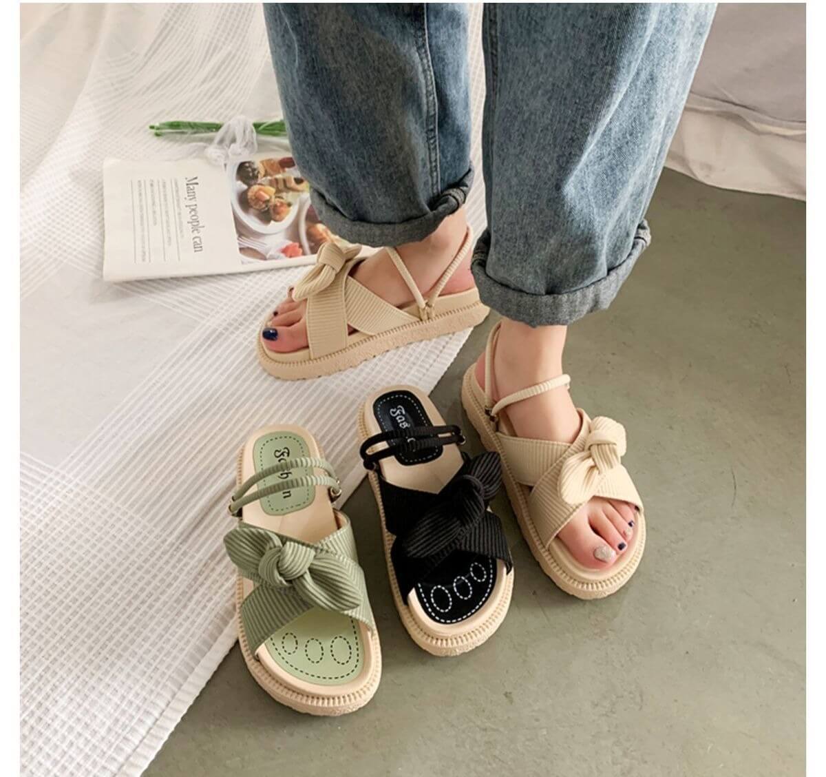 Lissan | Dicke Sandalen