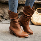 Rutschfeste Stiefel mit spitzem Zehenbereich in der Mitte der Wade R&B