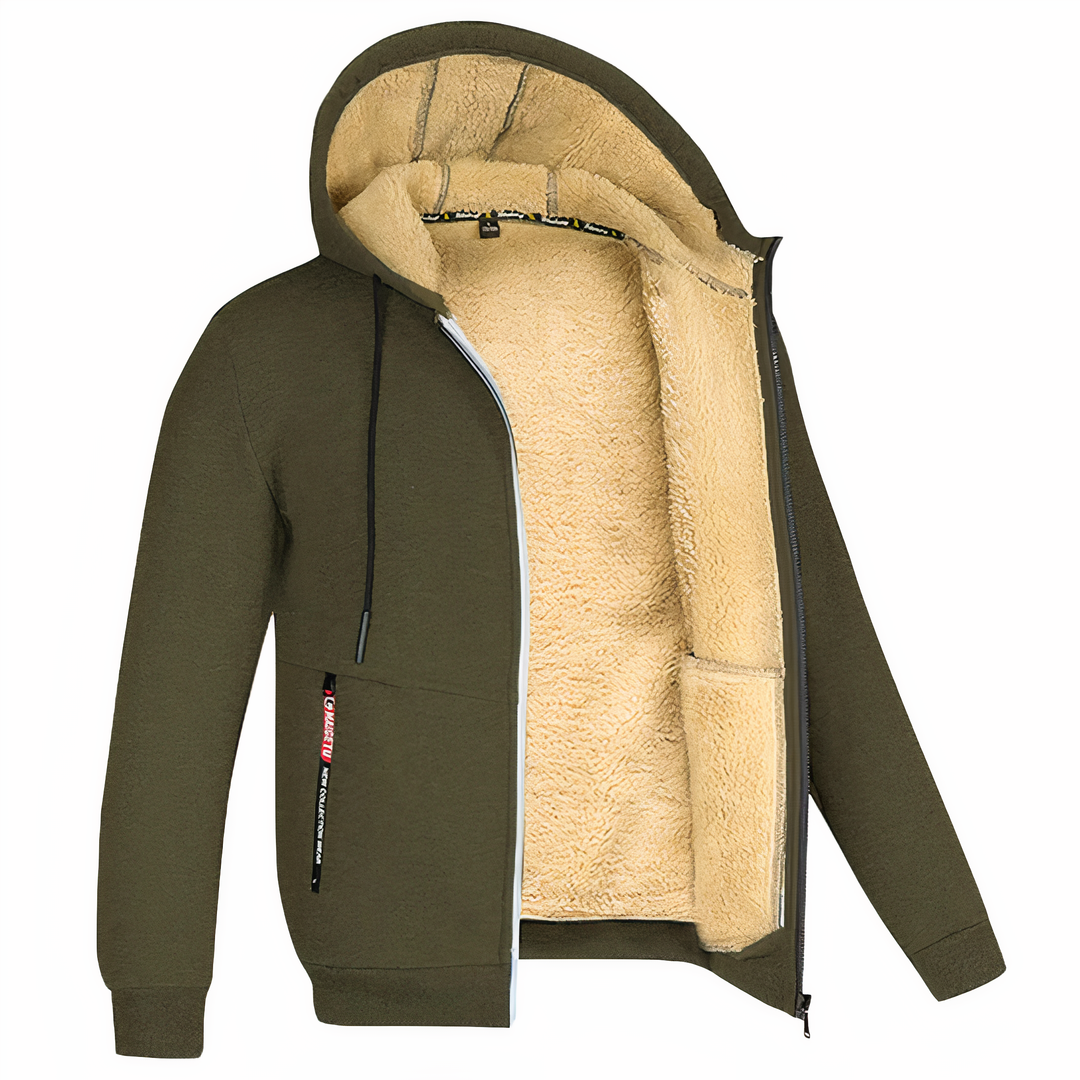 R&B | Mit Fleece gefütterte Jacke