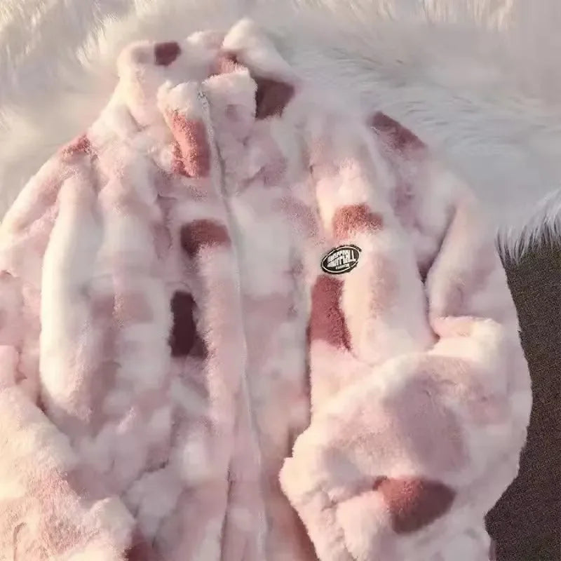 R&B | Damen Batik Winterjacke