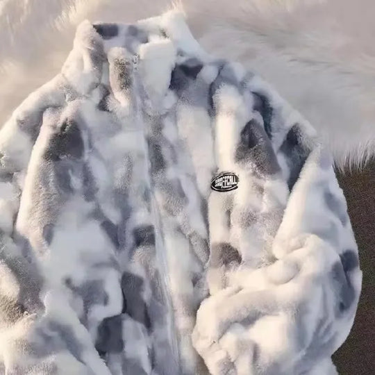 R&B | Damen Batik Winterjacke